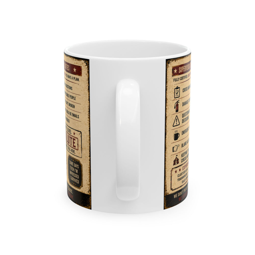 Shit Show Supervisor Mug – Funny Boss & Manager Gift | Explosive Diarrhea